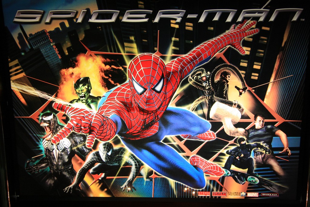 Flipper Spider Man - Fronton